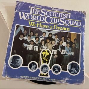 The Scottish World Cup Squad Vinyl Record